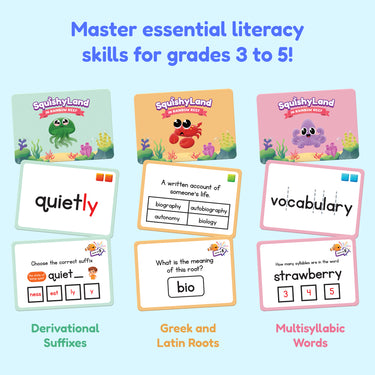 Squishyland 3-5 Expansion Card Packs
